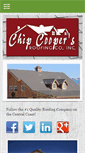 Mobile Screenshot of chipcooperroofing.com
